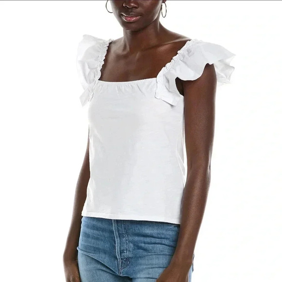 Nation LTD Tops - Nation LTD Misty Ruffle Sleeve Top